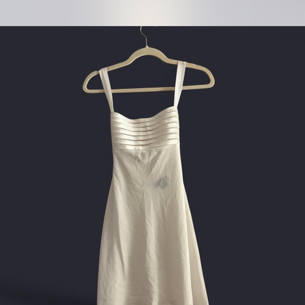 Elegant White Night Dress